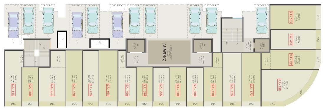 1ST FLOOR PLAN BUILDING 02 A-WING