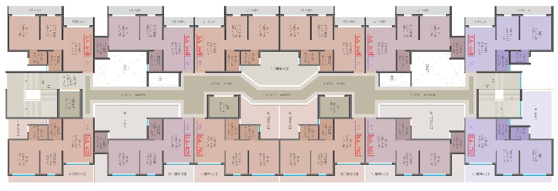 1ST FLOOR PLAN BUILDING 02 B-WING