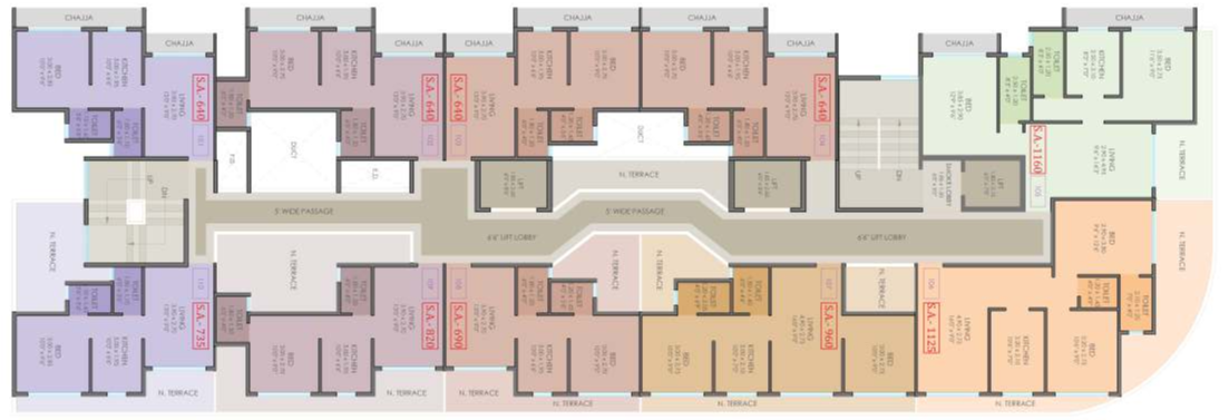 1ST FLOOR PLAN BUILDING 02 A-WING