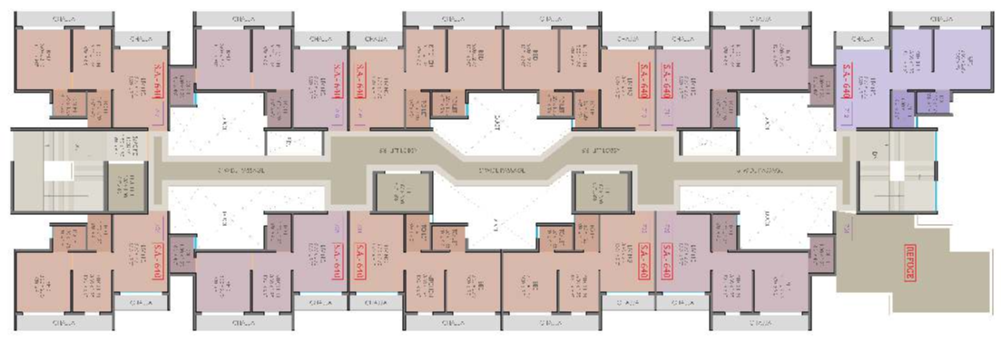 11TH FLOOR PLAN BUILDING 02 B-WING